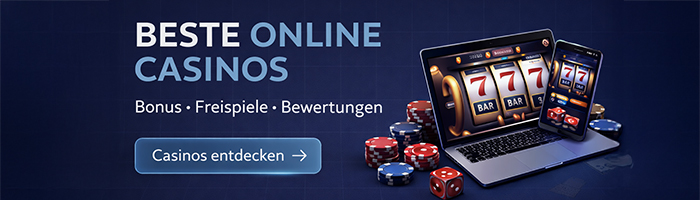 Beste Online Casinos Vergleich mit Bonus und Freispiele